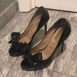 Valentino black bow d’orsay